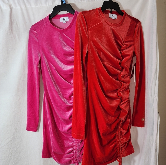 NWT JUICY COUTURE BODYCON Drawn string dresses, just choose color/size - Picture 4 of 8